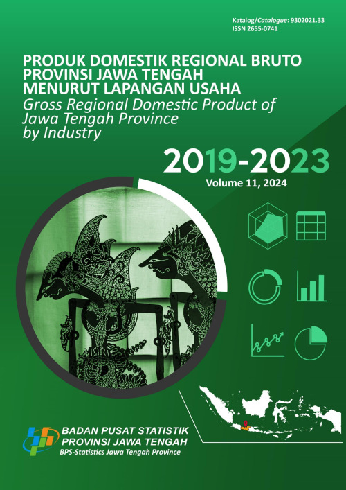 Produk Domestik Regional Bruto Provinsi Jawa Tengah menurut  Lapangan Usaha 2019-2023