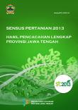 Analysis of Domestic Enterprises Jawa Tengah Food Crop Agricultural Census 2013 results