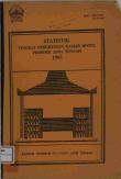 Statistik Tingkat Penghunian Kamar Hotel Jawa Tengah 1993