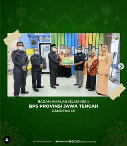 BPS JATENG DAN IZI BERBAGI