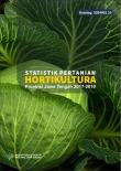 Statistik Pertanian Hortikultura Provinsi Jawa Tengah 2017 - 2019