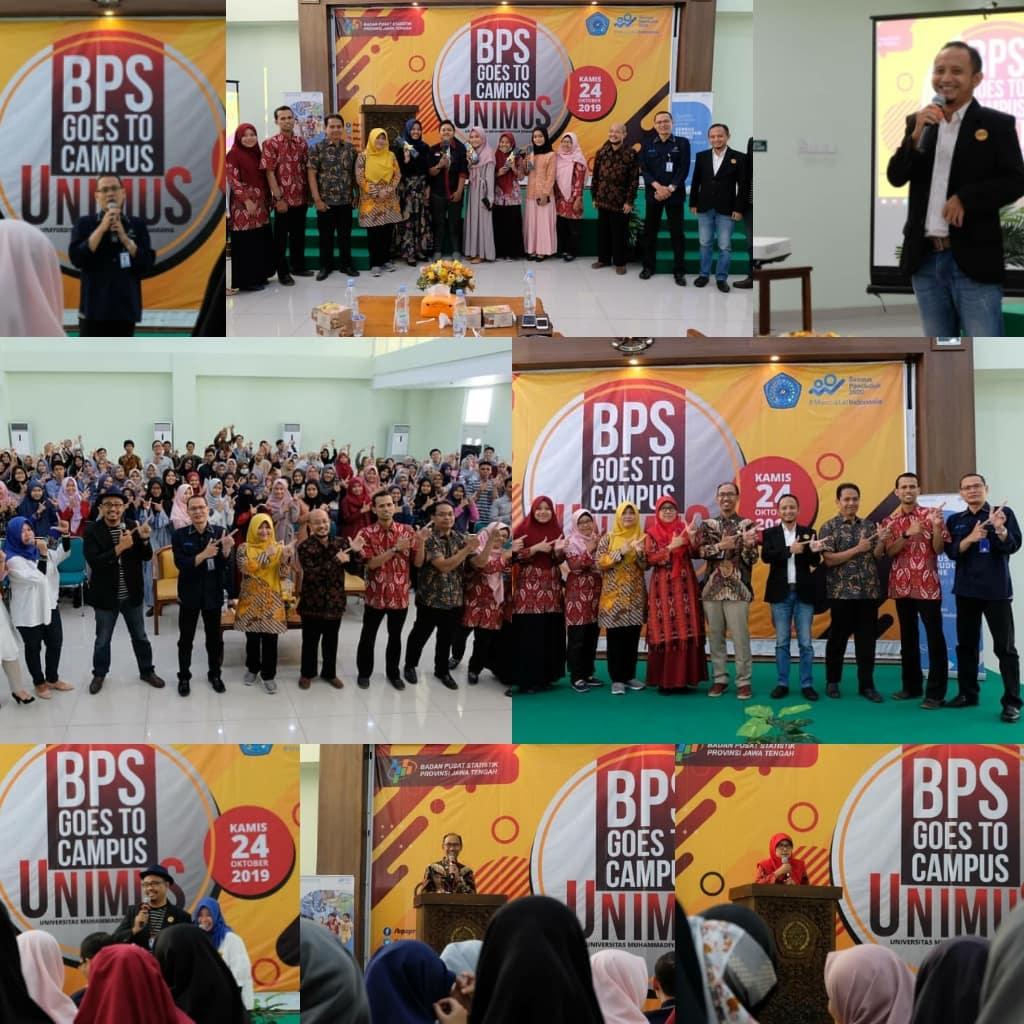 BPS Provinsi Jawa Tengah "Goes to Campus" Unimus