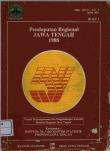 Regional Income Of Jawa Tengah 1988 Volume 1