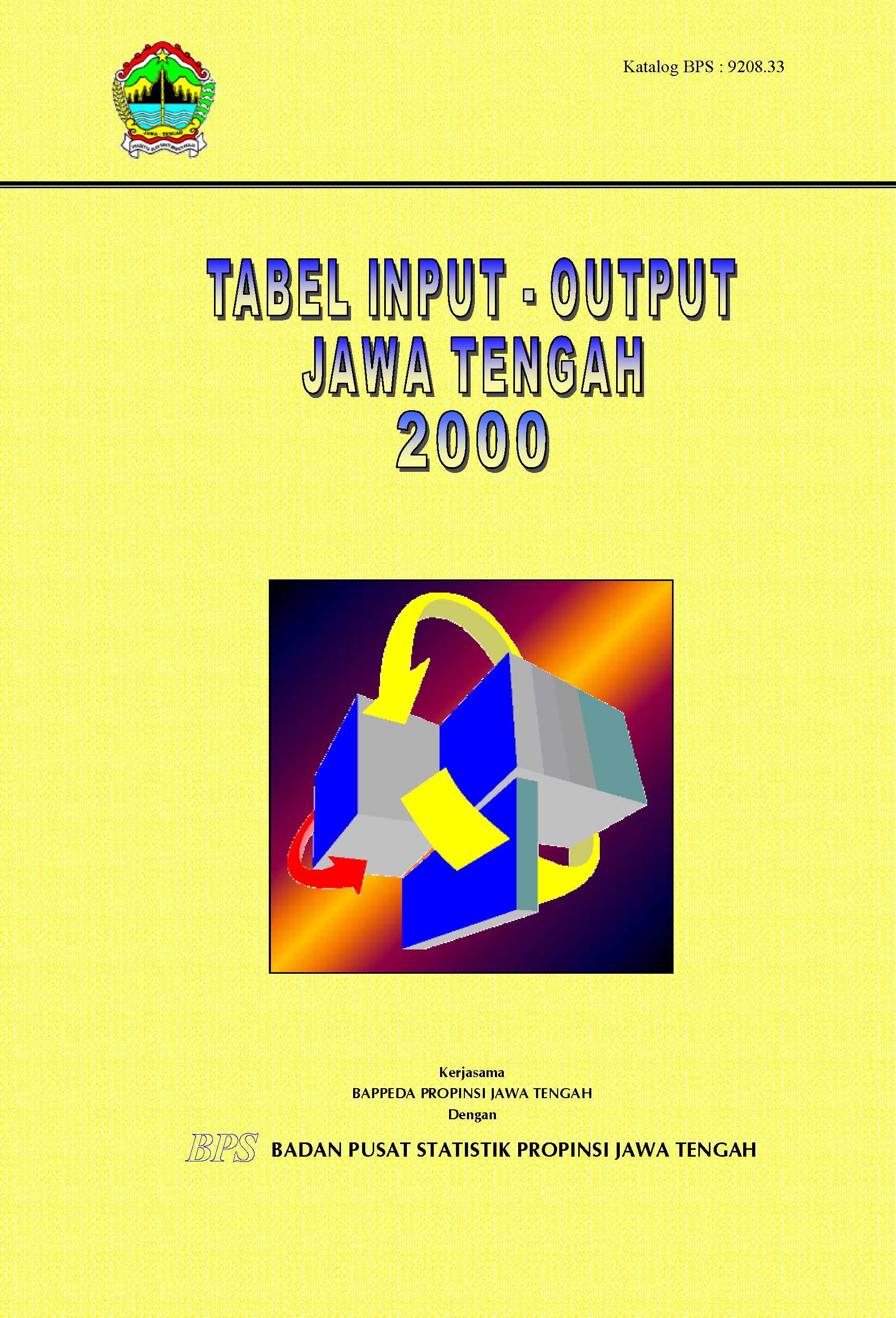 Input - Output of Jawa Tengah in 2000