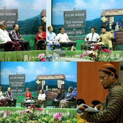 Talkshow Hasil Podes: Membangun Indonesia dari Desa