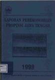 Economic Report Of Central Java 1999