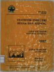 Large and Medium Manufacturing Industry Statistics of Central Java 1993 Volume I