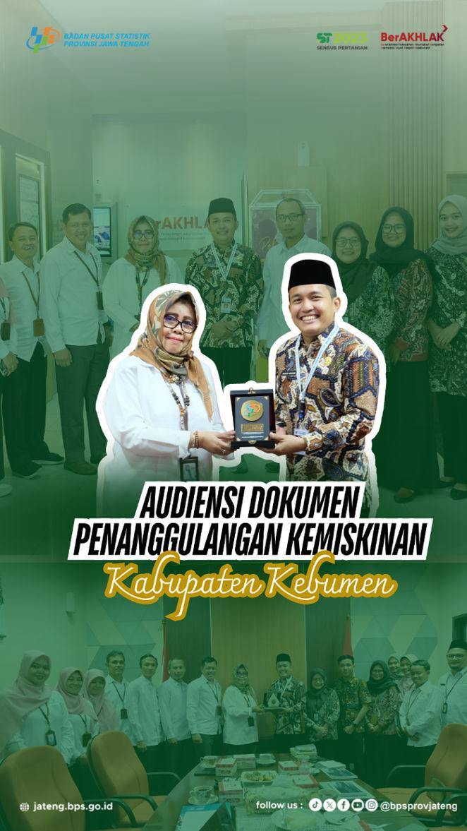 Audiensi Dokumen Penanggulangan Kemiskinan Kabupaten Kebumen