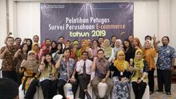 Pelatihan Petugas Survei E-commerce Tahun 2019