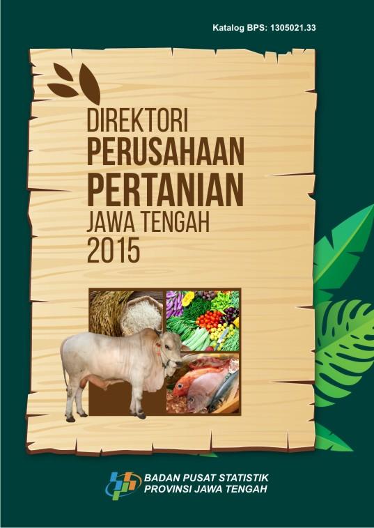 Jawa Tengah Agricultural Company Directory 2015