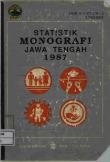 Statistik Monografi Jawa Tengah 1987