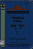 Regional Income of Jawa Tengah 1983-1986 Volume II