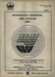 Regional Income Of Jawa Tengah 1989 Volume 2