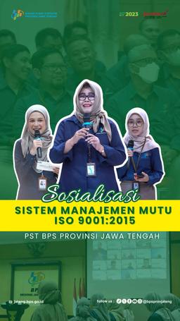 Sosialisasi Sistem Manajemen Mutu ISO 9001:2015