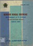 Kondisi Sosial Ekonomi Masyarakat Jawa Tengah 1999