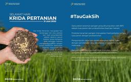 Terimakasih Petani dan Pejuang Data Pertanian 