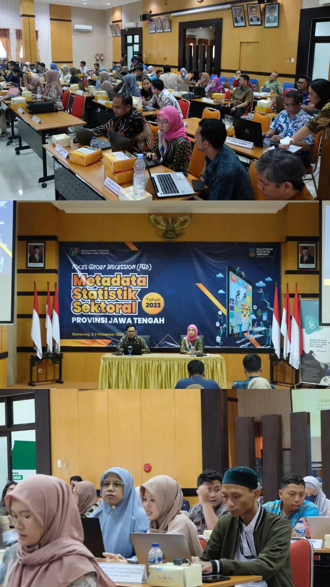 Focus Group Discussion (FGD) Sectoral Statistics Metadata for Central Java Province 2023