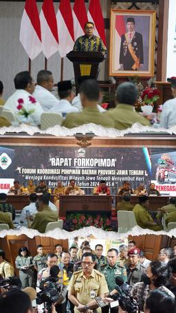 Sinergi BPS dan Forkopimda Jawa Tengah Sambut Idul Fitri 2024