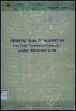 Equitable Income And Consumption Of The Population Of Central Java In 2006