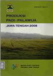 Production Of Rice And Palawija Jawa Tengah 2008