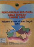 Regional Income of Jawa Tengah 2002