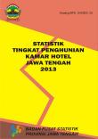 Room Occupancy Rate Statistics Hotel Jawa Tengah 2013