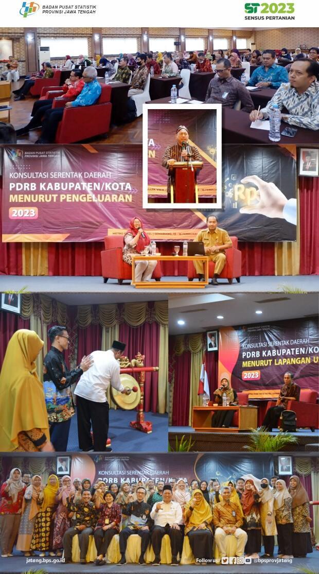 Konsultasi Serentak Daerah PDRB Kabupaten/Kota 2023