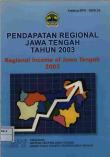 Pendapatan Regional Jawa Tengah 2003