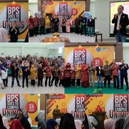 BPS Provinsi Jawa Tengah "Goes to Campus" Unimus