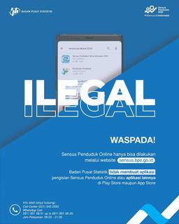 Hati-Hati Aplikasi Ilegal Sensus