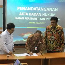 Peresmian Ikatan Perstatistikan Indonesia (ISI)