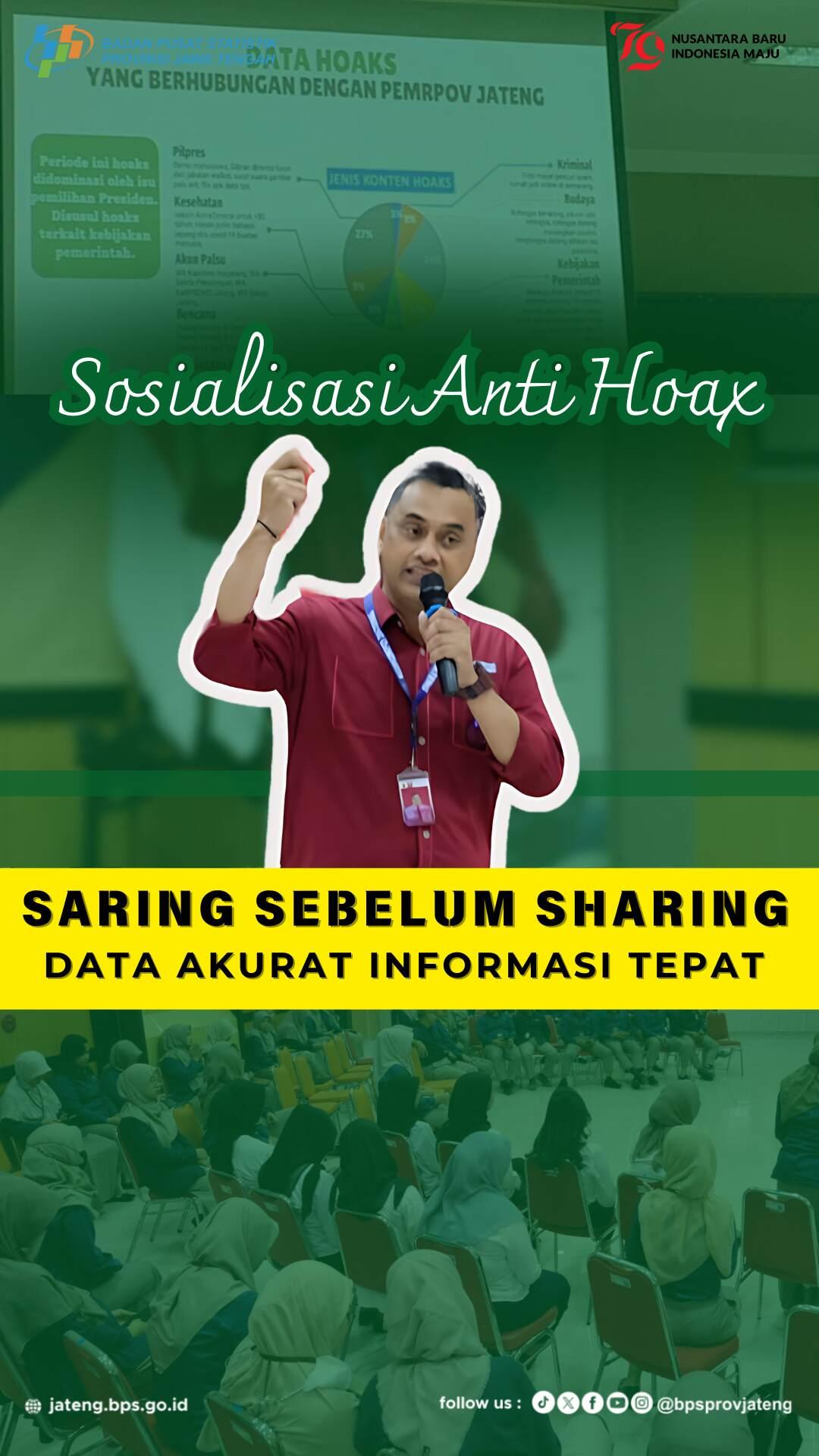 Saring Sebelum Sharing, Data Akurat Informasi Tepat