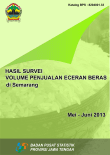 HASIL SURVEI VOLUME PENJUALAN ECERAN BERAS DI SEMARANG MEI - JUNI 2013