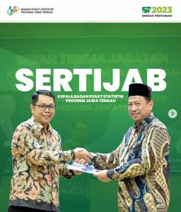 HANDOVER OF POSITION OF HEAD OF BPS JAWA TENGAH