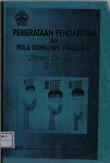 Pemerataan Pendapatan Dan Pola Konsumsi Penduduk Jawa Tengah 2001