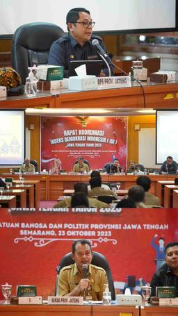 Coordination Meeting on the Indonesian Democracy Index (IDI) Central Java 2023