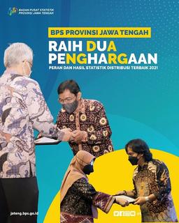 BPS Provinsi Jawa Tengah Raih Dua Penghargaan Sekaligus