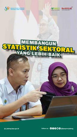 Membangun Statistik Sektoral Menjadi Lebih Baik