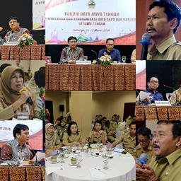 Forum Data Jawa Tengah di Grand Wahid Hotel Salatiga