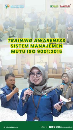 Training Awareness Sistem Manajemen Mutu ISO 9001:2015