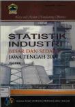 Large And Medium Manufacturing Industry Statistics Of Jawa Tengah 2007 Volume L