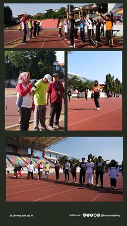 Head of Jawa Tengah BPS Directly Reviews Health and Fitness Tests