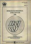 Pendapatan Regional Jawa Tengah 1990 Buku 4