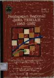 Regional Income of Jawa Tengah 1983-1987 Volume 2