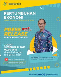 BPS Rilis Pertumbuhan Ekonomi