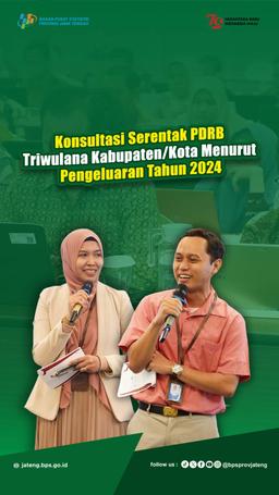 Konsultasi Serentak PDRB triwulanan Kabupaten/Kota Menurut Pengeluaran Tahun 2024