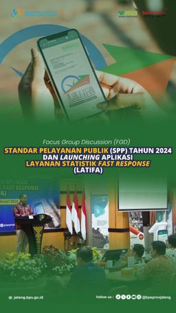 Tingkatkan Standar Pelayanan Publik, BPS Provinsi Jawa Tengah Selenggarakan FGD SPP Tahun 2024