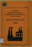 Statistik Industri Kecil dan Kerajinan Rumah Tangga Jawa Tengah 1993