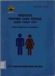 Penduduk Jawa Tengah Hasil Registrasi Penduduk 1999