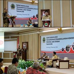 Rapat Konsolidasi Tim Penanggulangan Kemiskinan Provinsi Jawa Tengah Tahun 2018 